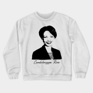 Condoleezza Rice Portrait Crewneck Sweatshirt